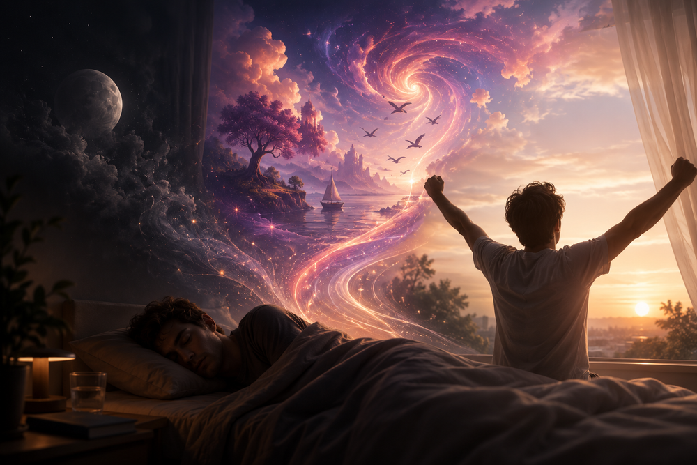 When Your Sleep Goes Deep, Your Dreams Come Back